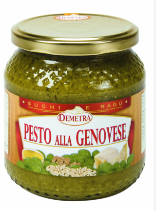 Demetra pesto alle genovese 540g